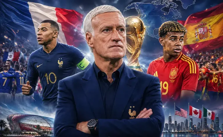 ديشامب يتحدث عن مبابي وإسبانيا قبل كأس العالم 2026